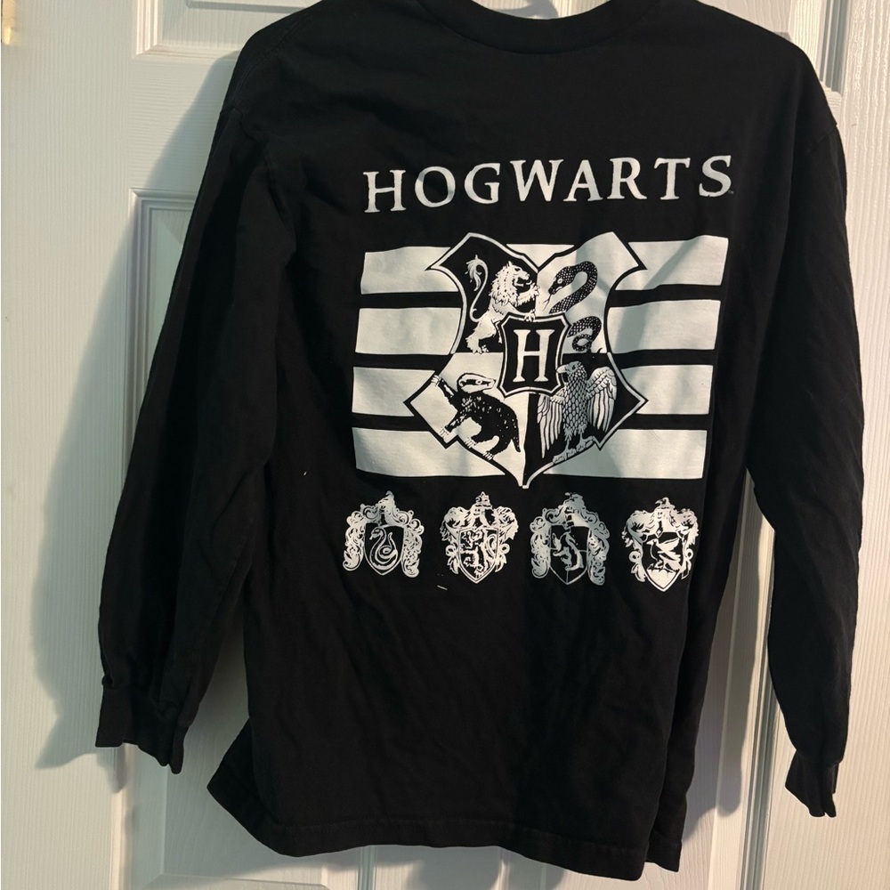 Hogwarts Black Long Sleeve Shirt